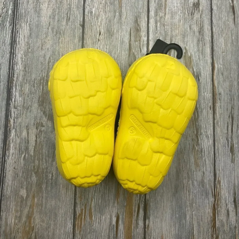 Baby Infant Sesame Street Big Bird Clogs Shoes Size 5